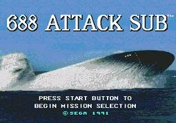 688 Attack Sub  Sega Mega Drive 2