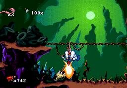Earthworm Jim  Sega Mega Drive 2