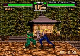 Virtua Fighter 2  Sega Mega Drive 2