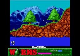 Worms  Sega Mega Drive 2